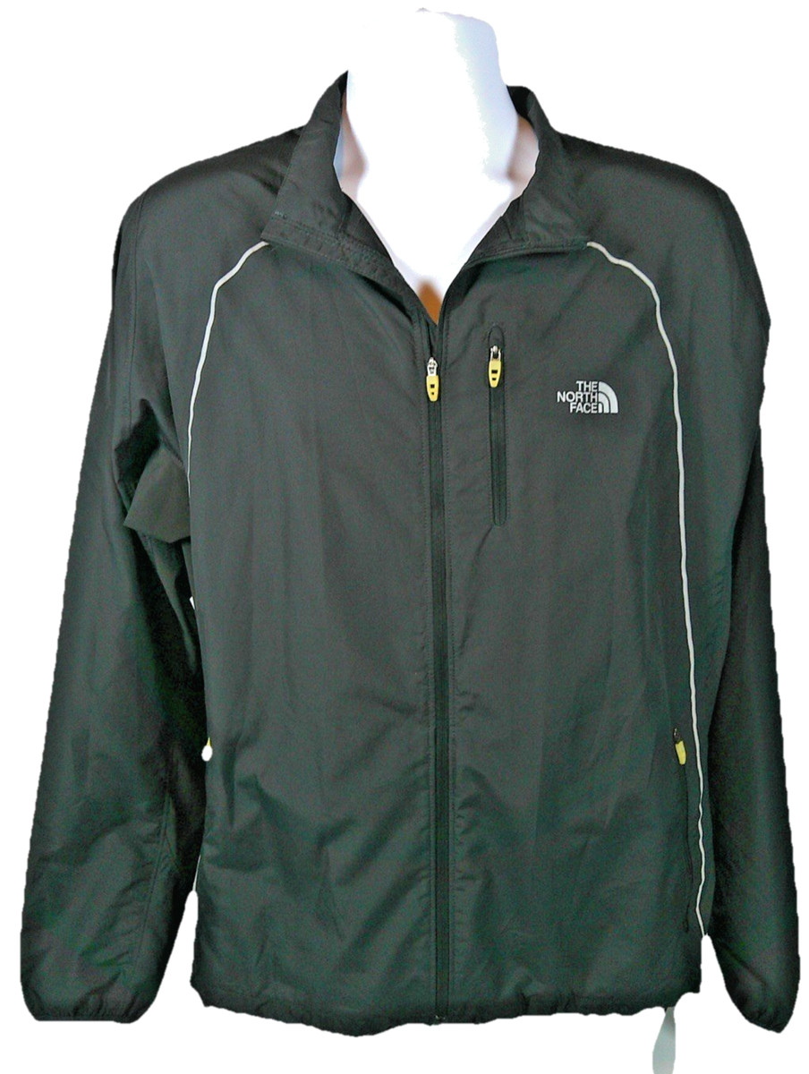 THE NORTH FACE FLIGHT SERIES グレー North Face Flight Series Mens Large 1/4 Zip Mock Neck Gray