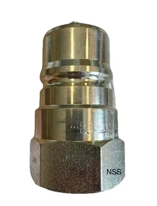 Parker 6602-16-16PHK Hydraulic Quick Connect Hose Coupling, Steel Body, Sleeve - Picture 1 of 2