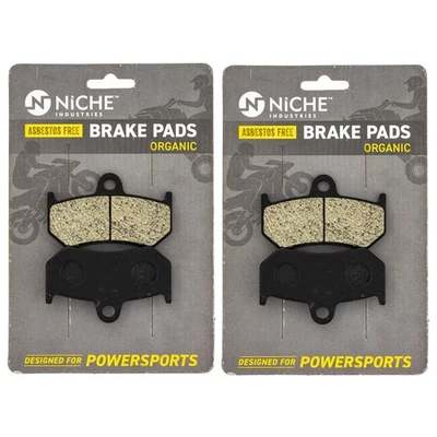 NICHE Brake Pad Set for Yamaha Apex FX Nytro RX1 RS Vector Rear Organic 2 Pack - Image 1 of 4