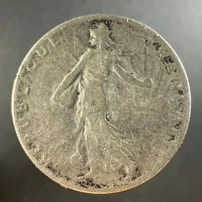 Francia 1899 50 céntimos detalle bien usado Foto 1 de 4