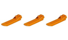 Lot Of 3 Lego Accessories Orange Brick And Axel Separator Tool Pieces Brand New
