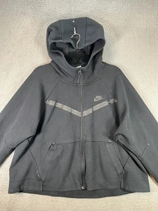 Nike Sportswear Tech Fleece Hoodie Damen 1X schwarz Windrunner Full Zip DA2044 - Bild 1 von 11