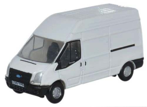 Ford Transit Van Oxford Diecast NFT006 calibre N LWB blanco Foto 1 de 1