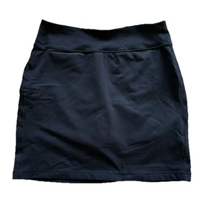 Duluth Trading Co Black Skort Undershorts Pull On Womens Size M - Picture 1 of 6