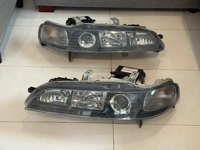 Faros carcasa negra JDM 94-01 ITR Acura Honda Integra DC2 DB8 tipo R HID Foto 1 de 4