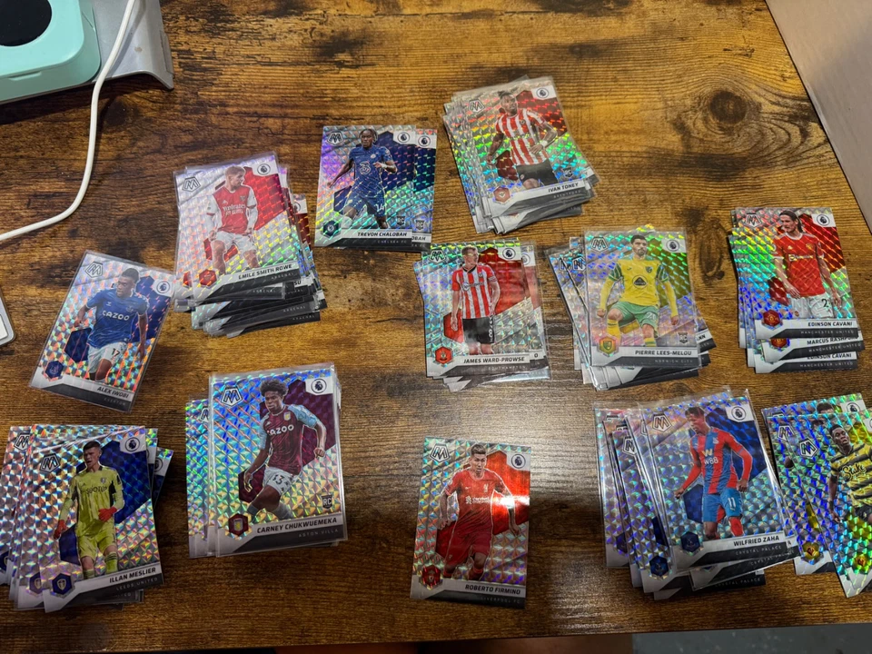 2021-22 EPL MOSAIC - SILVER MOSAIC PRIZM - RC & VETS -  PICK YOUR CARD - Image 1 of 1