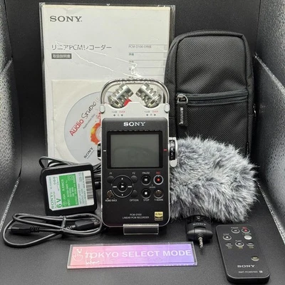 Sony PCM-D100 Portable High Resolution Stereo Recorder Tested EX+++ In Stock JPN - Image 1 of 4