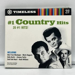 TIMELESS - 20 #1 COUNTRY HITS Various Artists Two-Disc Set CD - FREE SHIPPING - Picture 1 of 4