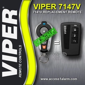 Viper 7141V 1-Way Replacement Remote Control Transmitter Fob EZSDEI7141 7147V - Picture 1 of 3