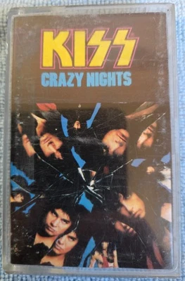 KISS Crazy Nights Cassette Tape Album - Tested + Working - Image 1 of 4