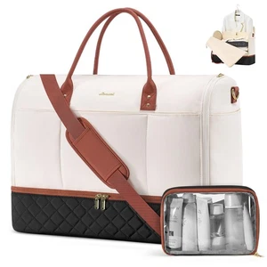 Convertible Garment Duffel Bag for Travel, carry on bag With Toiletry Bag, we... - Picture 1 of 8