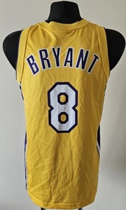 NBA Los Angeles Lakers basketball Champion jersey #8 Bryant size Medium M Adult - Picture 1 of 8