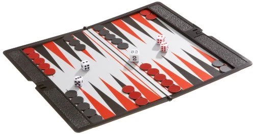 Philos 6530 - Backgammon Reisespiel magnetisch Strategiespiel