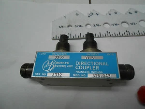 316-43 ACCOPPIATORE DIREZIONALE DISPOSITIVI MICROONDE TIPO-N/BNC NUOVO VECCHIO STOCK APPANNAMENTO - Foto 1 di 3