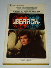 SEARCH Robert Weverka Bantam Books 1973  TV Show Hugh O'Brian Paperback Book