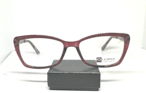 Neu mit Etikett Gloria 4062 Vanderbilt Augenglasrahmen Brille 133 Beere Zyloware 53 16 140 - Bild 1 von 23