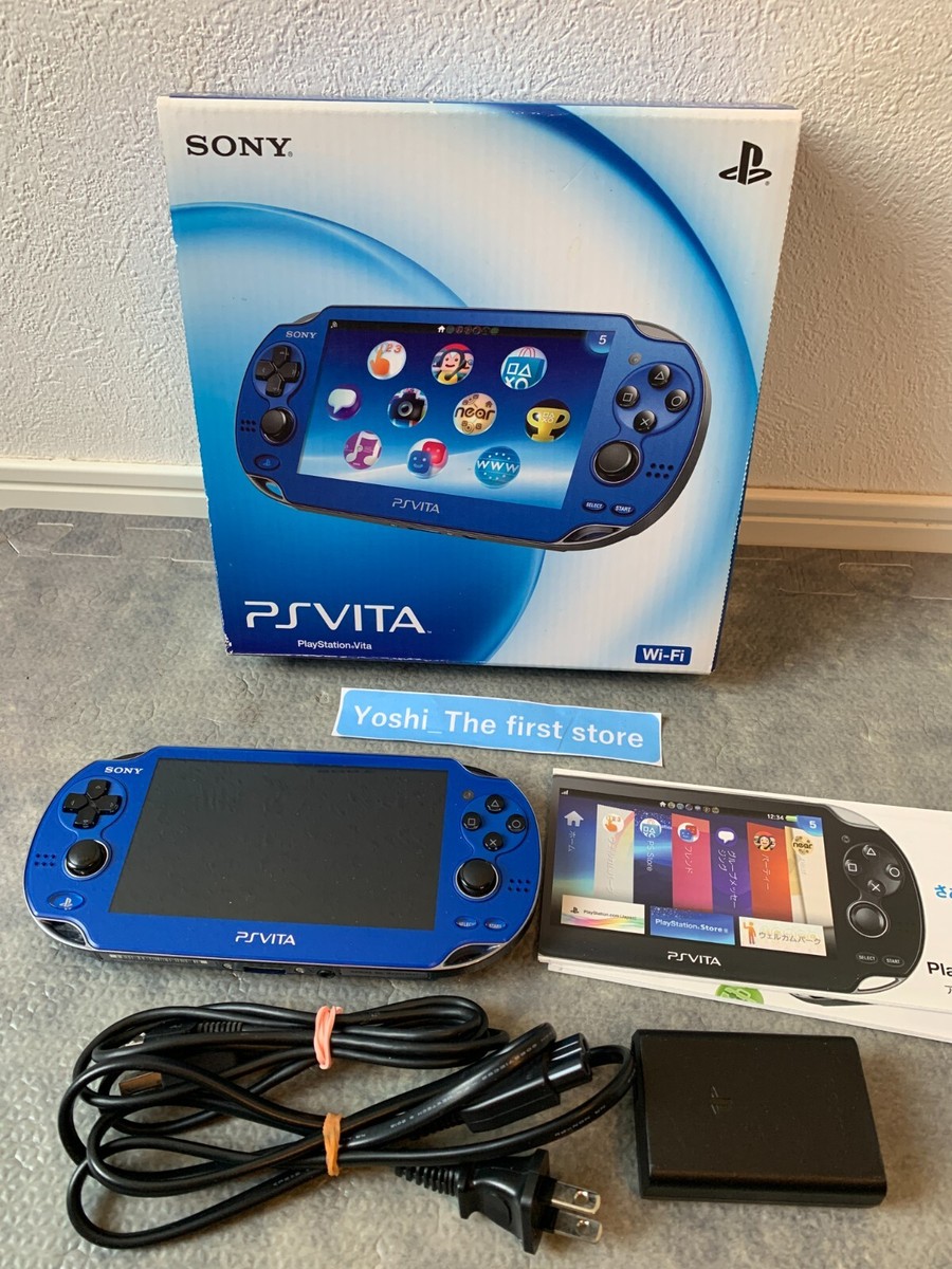 Sony PS Vita - PCH-1000 Blue Video Game Consoles for sale - eBay Sony PS Vita - PCH-1000 Blue Video Game Consoles for sale - eBay
