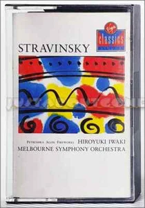 Igor Stravinsky Petrushka + Agon Fireworks Orchestra Cassette Tape Virgin RARE - Picture 1 of 2