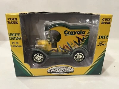 Crayola Toy Truck Ford Limited Edition Bank by Gear Box 1912 - Image 1 of 4