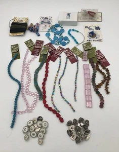 Bead Gallery Lot Beads For Jewelry Making Crafting & More LOT Supplies - Picture 1 of 11