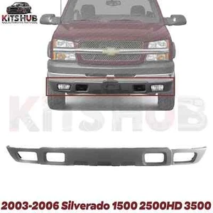 Front Bumper Valance For 2003-2006 Silverado 1500 2500HD 3500 - Picture 1 of 6