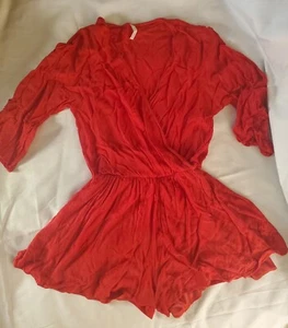 Sage Romper Size Small Red Sz estimated  - Picture 1 of 7