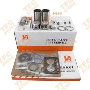 Z482 Z482-O Overhaul Rebuild Kit For Kubota Engine Piston Ring Full Gasket Set🥇 - Picture 1 of 1