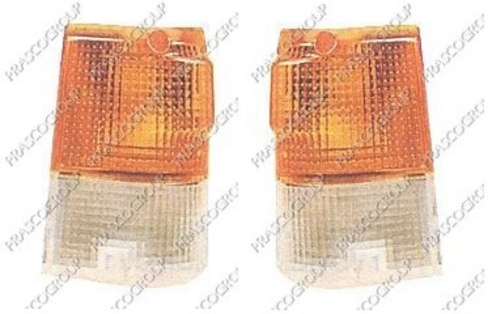 COPPIA DX + SX FANALI FRECCE ANTERIORI MITSUBISHI PAJERO DAL 1983 AL 1991 - Immagine 1 di 1