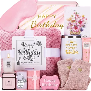 Relaxing Spa Gift Basket - Birthday Gift for Women, Wife, Girlfriend - Picture 1 of 12