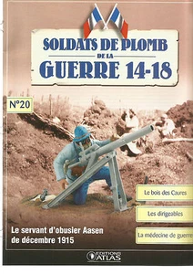 SOLDATS DE PLOMB DE LA GUERRE 14-18 N°20 OBUSIER AASEN / DIRIGEABLE / MEDECINE - Imagen 1 de 2