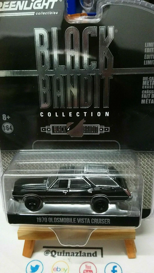 Greenlight Black Bandit 1970 Oldsmobile Vista Cruiser (NG44) - Photo 1/2