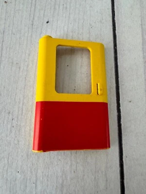 1件乐高门1x4x5黄色红色左侧带车窗火车6410188 35157 (4181p02) — 第 1/2 张图片