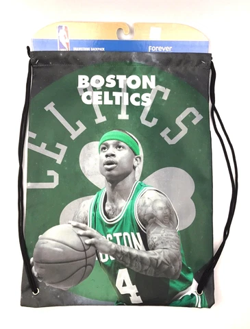 NBA Boston Celtics Drawstring Backpack Gym Sack Bag Thomas - NEW Cover