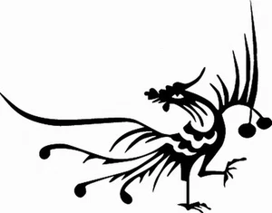 NEW TRIBAL ROOSTER #TAN1/142 DECAL VINYL GRAPHIC CAR VAN AUTO TRAILER RV - Photo 1/2