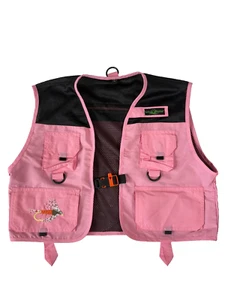 Lucky Bums Girls Fishing and Adventure Vest Pink Large - Picture 1 of 7