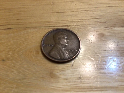 1919S Lincoln Wheat Cent G/VG Cond.Great Filler,with 25 On Hand,Free Shipping🚢 Cover