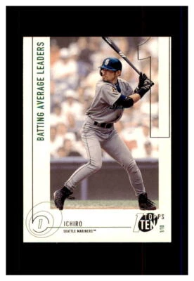 ICHIRO SEATTLE MARINERS TOPPS 2002 TOPPS TEN #52  MINT  - Image 1 of 2