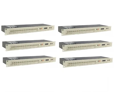 Lot 6x Grass Valley Group GVG Video Switch PN: 092627-00  ~ Rack Mountable - Image 1 of 4