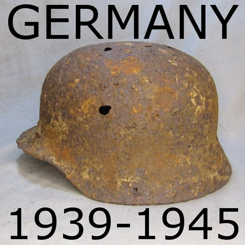 _✔️_ WW2 german helmet ... 1939 - 1945