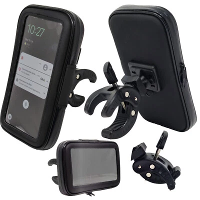 Supporto moto bici ARTIGLIO con custodia impermeabile smartphone 6.5"-6-8" PK10 - Immagine 1 di 4