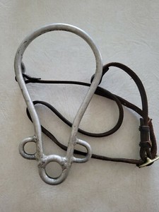 Bosal, aluminum with leather hanger