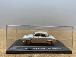 SOLIDO MODIFIÉ DAUPHINE 1093 TOUR AUTO HISTO 2015 EN BOITE 1/43 AG G6 - Foto 1 di 5