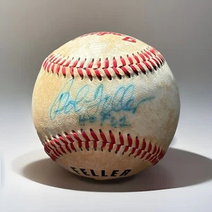 SIGNED BASEBALL: BOB FELLER - Hall of Fame - Cleveland Indians - Picture 1 of 7