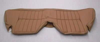 Jaguar XKE 1969-71 2+2 cuero canela asiento trasero funda cojín Foto 1 de 3