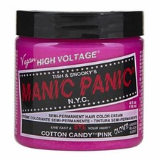 Manic Panic Hair Dye Classic High Voltage Semi Permanent (04 Cotton Candy Pink)