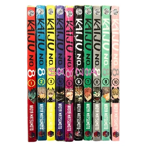 Kaiju No 8 Manga Vol 1-10 LOOSE SET English Version by Naoya Matsumoto - Picture 1 of 11
