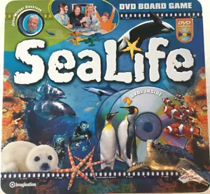 SeaLife DVD Board Game By Imagination In A Tin circa 2008 - Picture 1 of 3