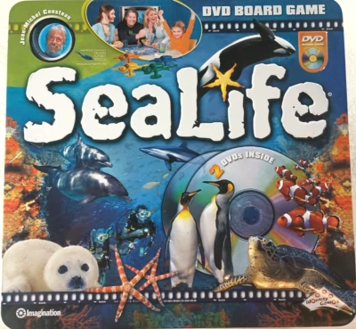 SeaLife DVD Board Game By Imagination In A Tin circa 2008 - Image 1 of 3