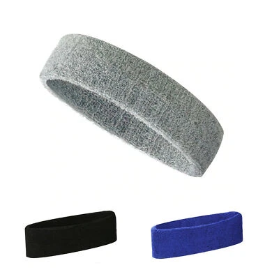 Stirnband HeadFit Schweißband Sport Haarband Headband Fitness Joggen Tennis - Bild 1 von 4