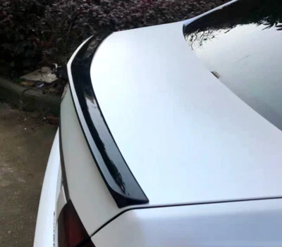 Rear Spoiler A Wing For 2010-2016 Mercedes Benz E-Class W212 E63 Sedan ABS Black - Image 1 of 4